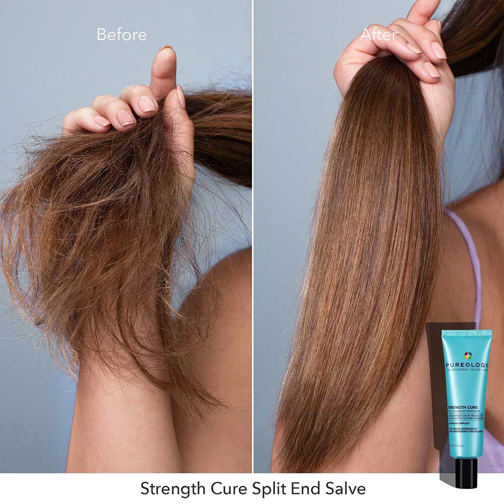 Hair treatment for split clearance ends