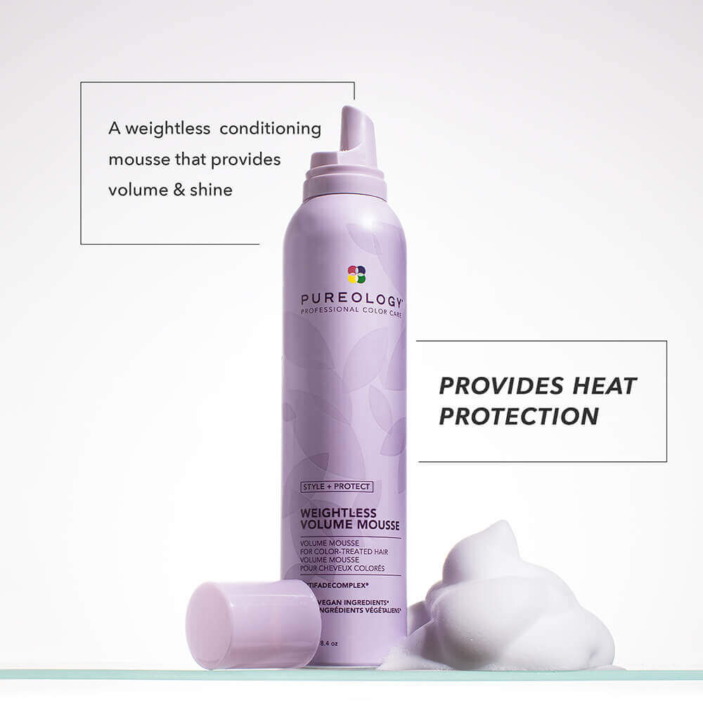 Pureology Style + Protect Weightless Volume Mousse
